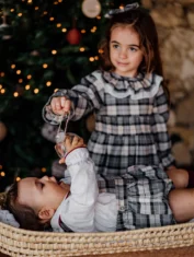 Fofo Natal Azevinho cinza escuro - 4 Fofo Natal Azevinho cinza escuro - 4